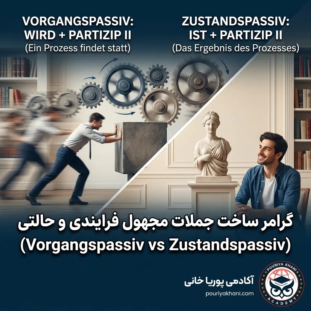 مجهول فرایندی و حالتی در آلمانی
