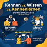 تفاوت kennen و wissen و kennenlernen در زبان آلمانی + کاربرد و مثال